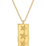 Sirena Necklace in 18k Gold Vermeil