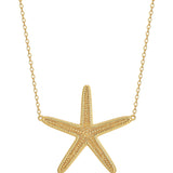 Island Sun Necklace in 18k Gold Vermeil