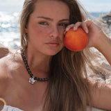 Leni Beaded Necklace Silver | PRE ORDER