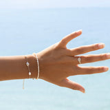 Paralia Palms Bracelet in Sterling Silver