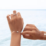 Paralia Palms Bracelet in Sterling Silver