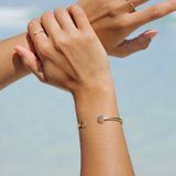 Maui Mermaid Cuff in 18k Gold Vermeil