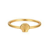 Shellshine Ring in 18k Gold Vermeil