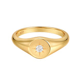 Indah Sun Ring in 18k Gold Vermeil