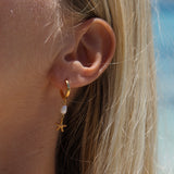 Luana Hoops in 18k Gold Vermeil