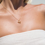 Starfish Set in 18k Gold Vermeil