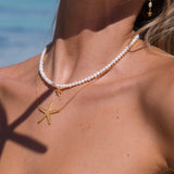 Island Sun Necklace in 18k Gold Vermeil