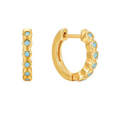 Waikiki Hoops in 18k Gold