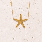 Island Sun Necklace in 18k Gold Vermeil