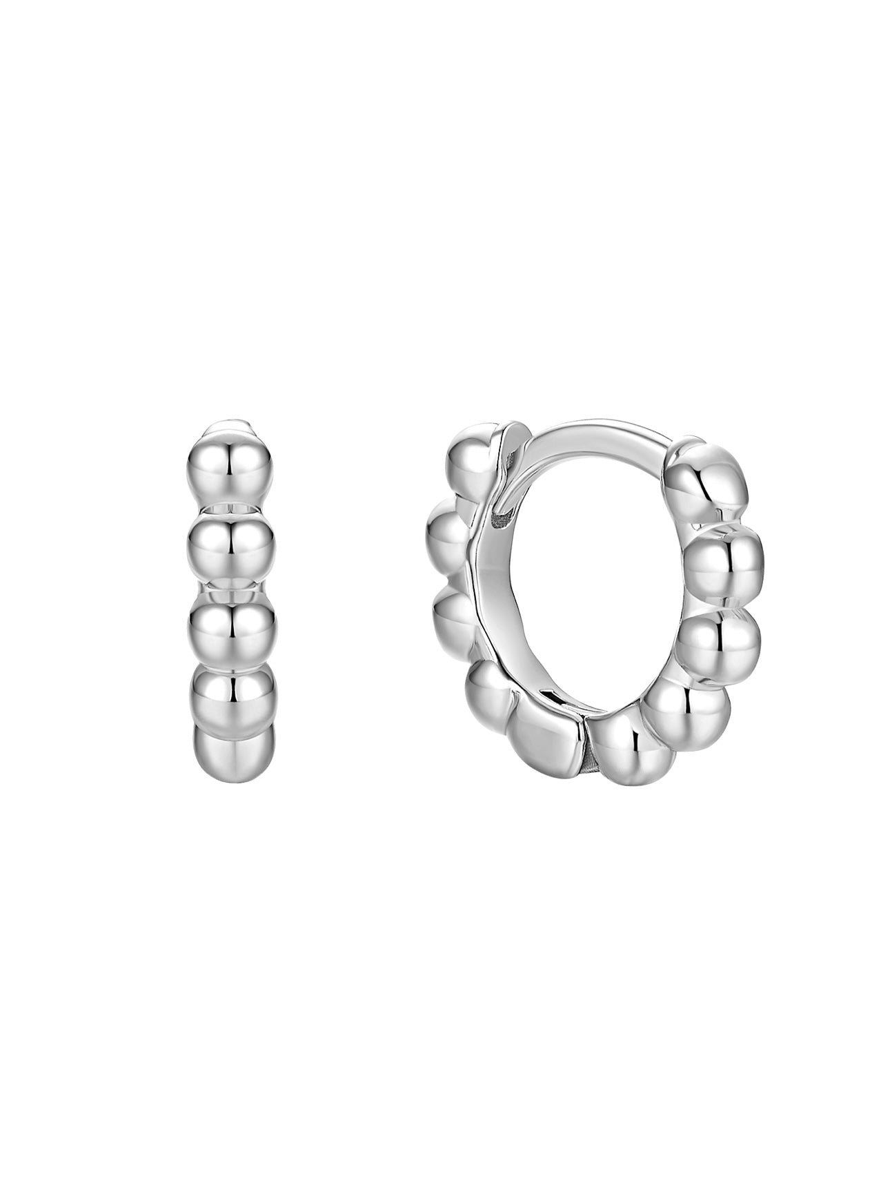 Kauai Sun Hoops in Sterling Silver