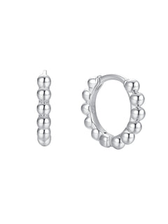 Kauai Sun Hoops in Sterling Silver