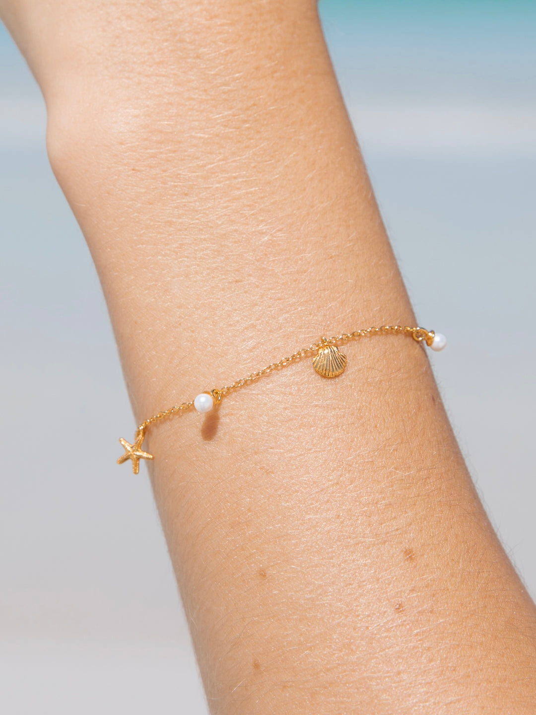 Charm Bracelet in 18k Gold Vermeil – Malakai the Label