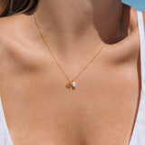 Coral Cove Necklace in 18k Gold Vermeil