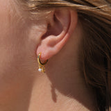 Oceanic Hoops in 18k Gold Vermeil