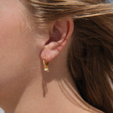 Oceanic Hoops in 18k Gold Vermeil