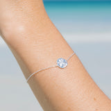 Sand Dollar Bracelet in Sterling Silver