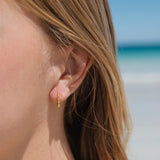 Kauai Sun Hoops in 18k Gold Vermeil