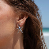Solea Earrings in Silver
