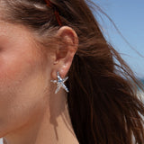 Solea Earrings in Silver
