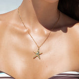 Solea Necklace in 18k Gold