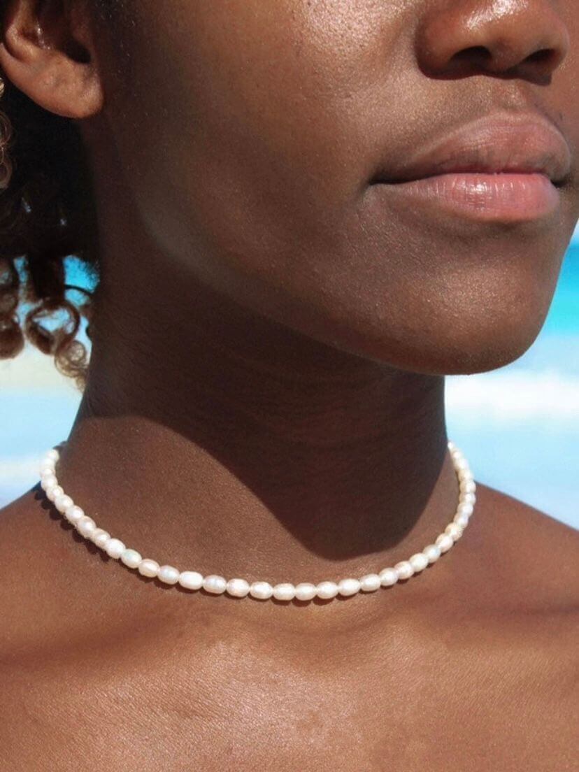 Mayan sales pearl collar