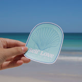 Self Love Shell Sticker