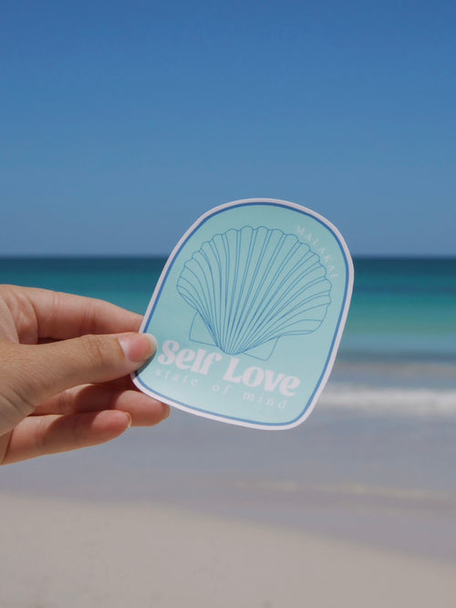 Self Love Shell Sticker