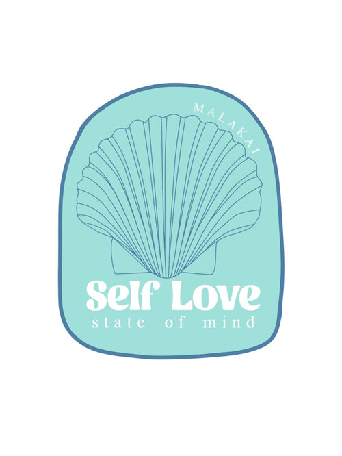 Self Love Shell Sticker